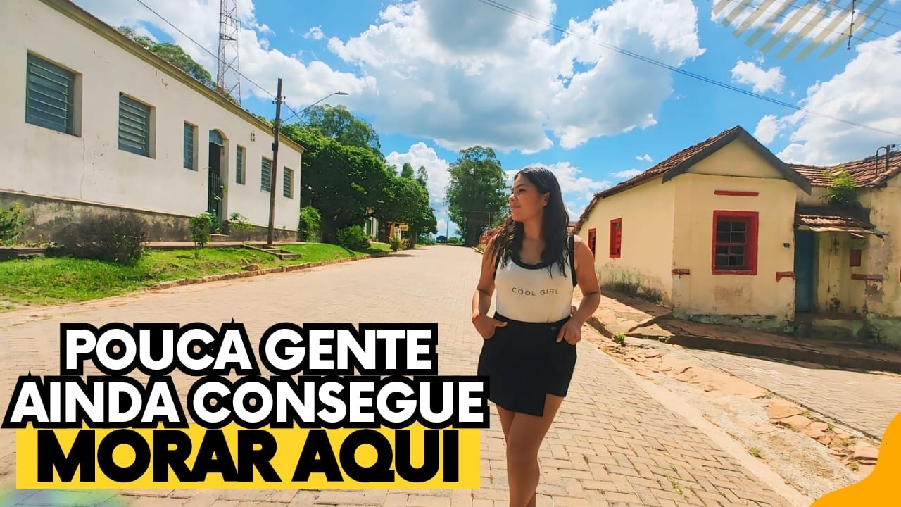 Como VIVEM as pessoas numa quase CIDADE FANTASMA do interior de SP