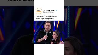 Com certeza Tatá Werneck não estava esperando por isso #gafes #tv #memes