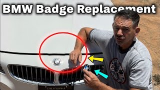 BMW Hood Badge Replacement — Quick & Easy