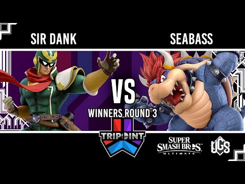 Tripoint Smash 176  -  Winners Round 3  -  Sir Dank(Captain Falcon) Vs. Seabass(Bowser)