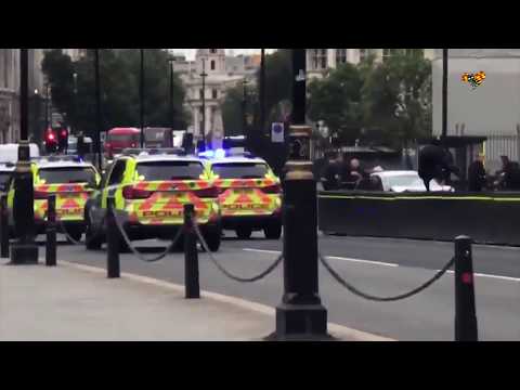 Bilkrasch i London - misstänkt terrordåd