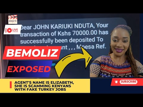 BEMOLIZ agency EXPOSED of fake TURKEY JOBS ‼️