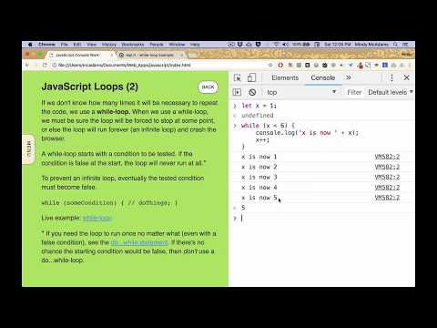 Js21 Javascript While Loops