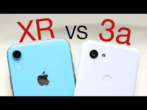 Google Pixel 3a Vs iPhone XR! (Comparison) (Review)