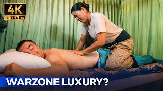 Thai Massages & Fast Food: Luxury of Kandahar Air Base | Air Force Afghanistan 4K