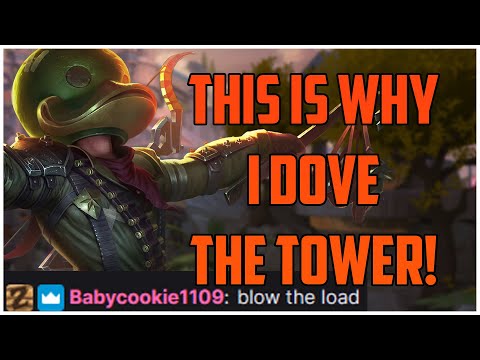 THIS IS WHY I DOVE THE TOWER! ULLR RANKED SMITE S10