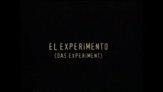 El experimento (Trailer en castellano)