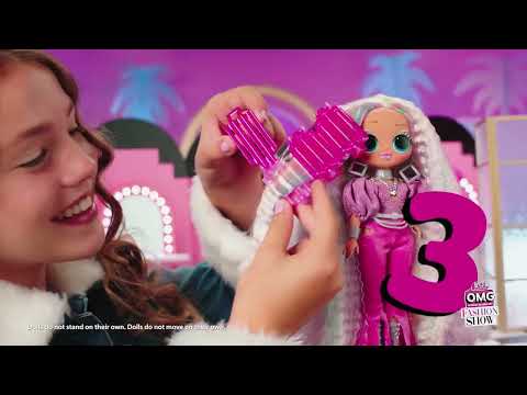 Игровой набор с куклой L.O.L. Surprise! серии O.M.G. Fashion show – Модная прическа Королевы Твист