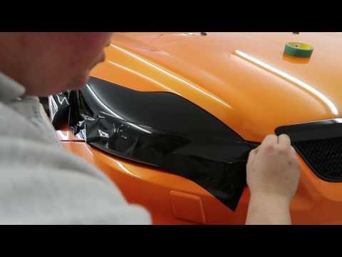 3m knifeless tape making easy work on these Ford Focus ST eyebrows