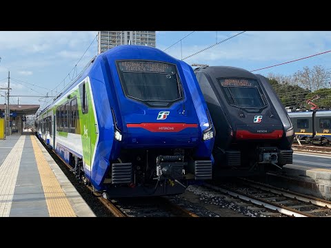 TRENI MERCI E PASSEGGERI in transito tra le stazioni di Rimini e CASTELBOLOGNESE!