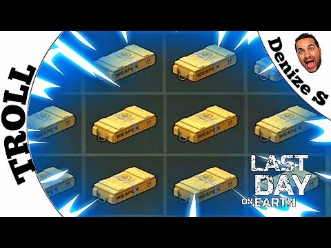 OLHA O QUE GANHEI - ABRINDO VARIAS CAIXAS DO VENDEDOR - LAST DAY ON EARTH