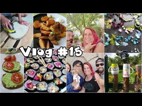 Vlog #15 - nabitý týden - JH, Strmilov, vaření, deskovky, sushi, vnouček, ČB