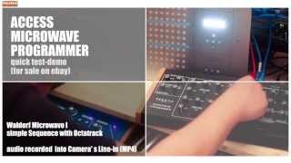 Video thumbnail for MICROWAVE PROGRAMMER quick test with Microwave 1 by Rob World