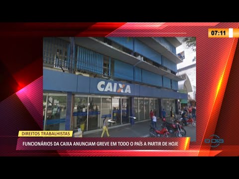 Sindicato dos Bancários confirma greve dos funcionários da Caixa Econí´mica hoje no Brasil 27 04 2