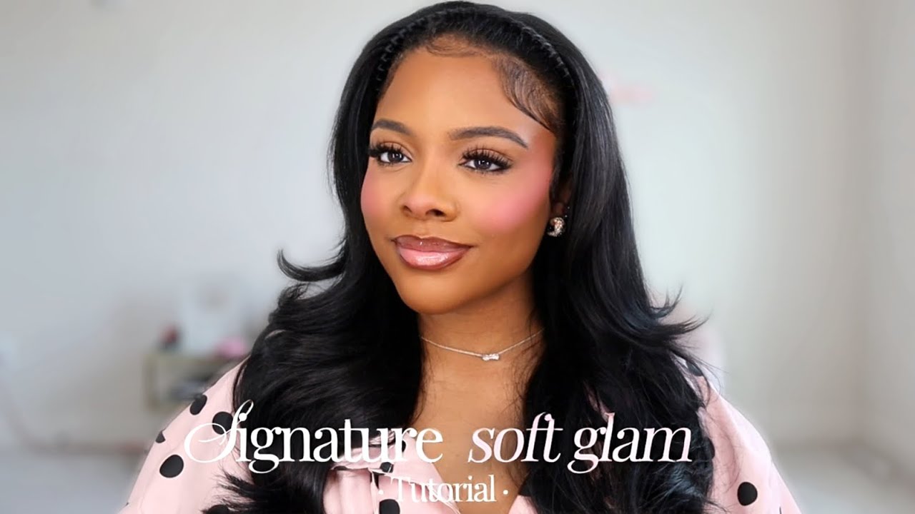 Updated Soft Glam Makeup Tutorial💄🎀 (Danessa Myricks, L’Oreal,Fenty Beauty ,Huda Beauty, NAR)
