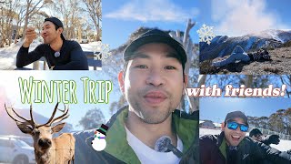 Winter Wonderland in Dinner Plains | Snow, Fish Farm & Friends Getaway