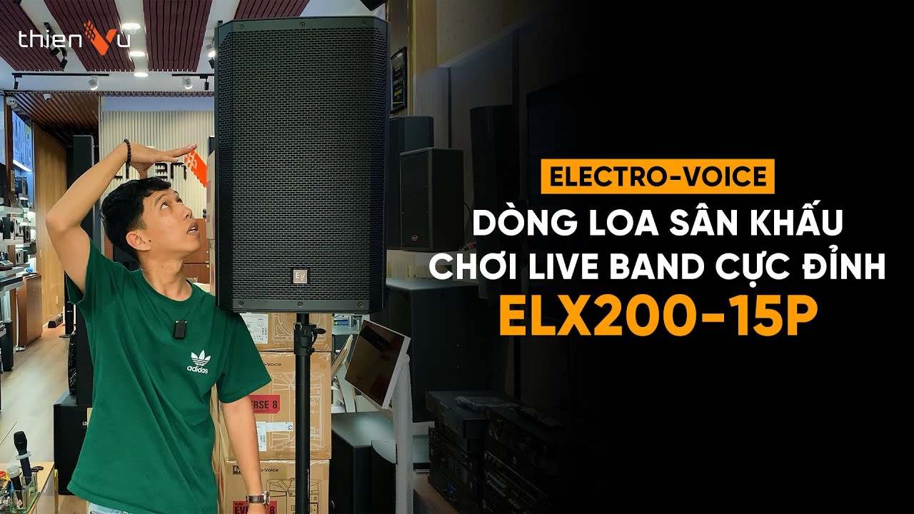 video Bộ Dàn Karaoke Ngoài Trời ElectroVoice ELX-200 15P TVA1452024 0