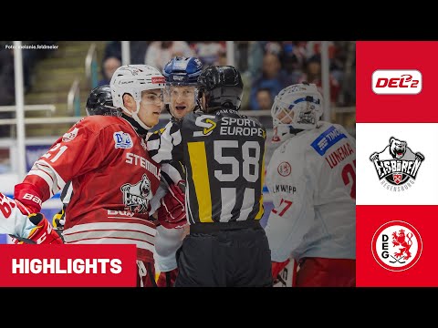 DEL2: Eisbären Regensburg vs. Düsseldorfer EG | Highlights - 6. Spieltag