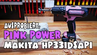 Ausprobiert: Makita HP331DSAP1 Akku-Schlagbohrschrauber 12V PINK EDITION