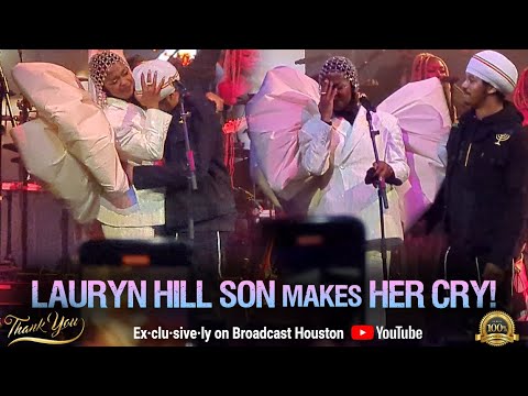 LAURYN HILL BREAKS DOWN After ZION Comes Out DURING HIS SONG, Gives HEARTFELT MESSAGE Afterwards!