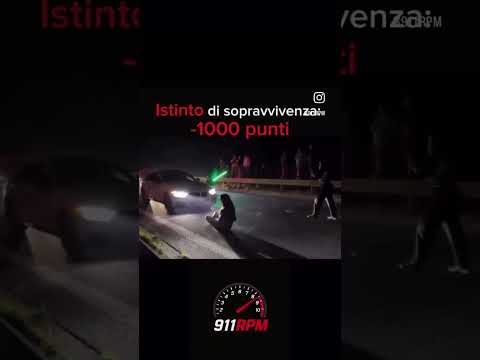 Istinto di sopravvivenza nullo #funnycars #faildivertente #perte