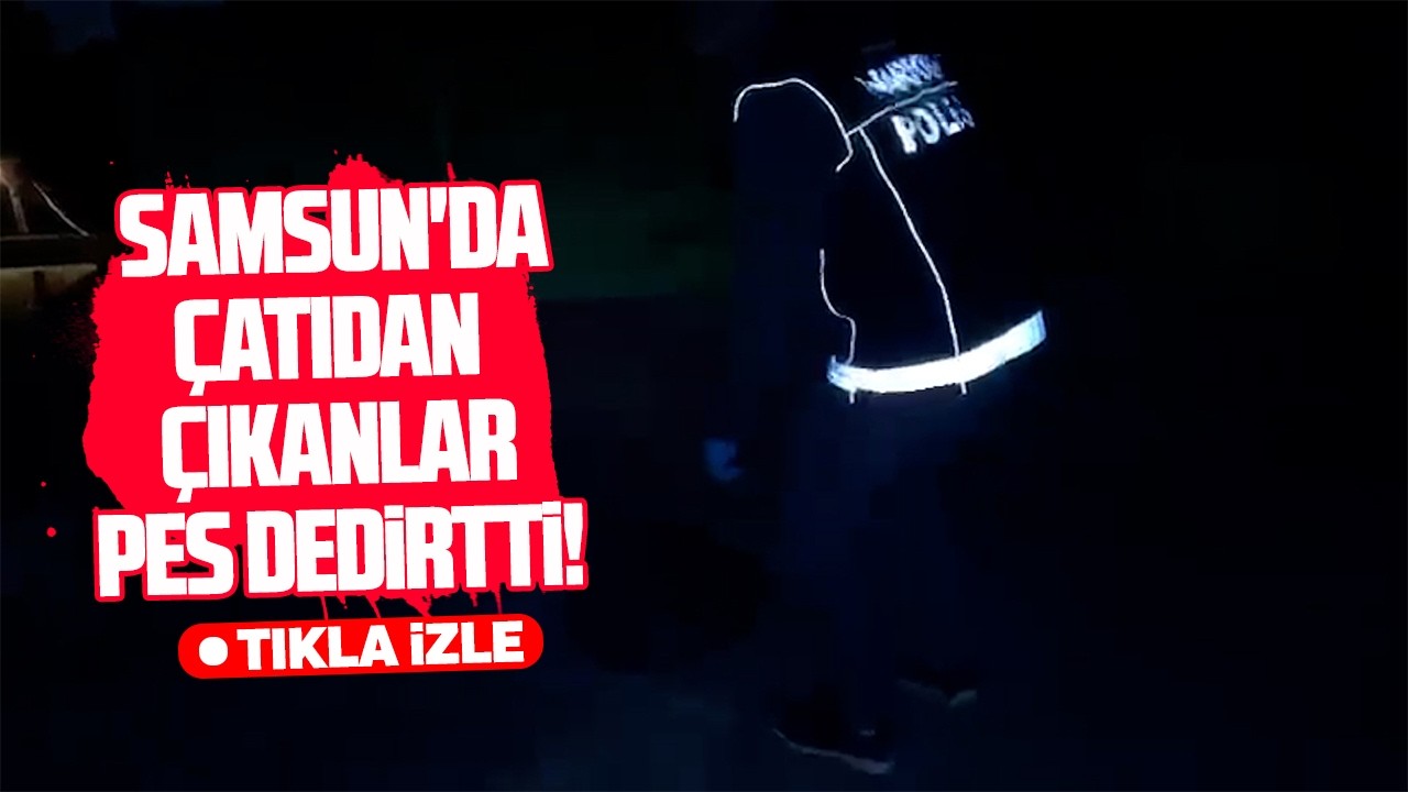 Samsun'da çatı katında binlerce hap ele geçirildi
