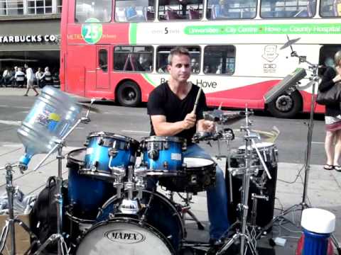 Oded Kafri playing in Brighton