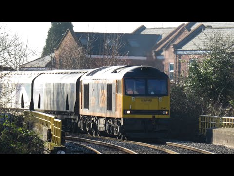 GBRf Class 60 No. 60021 on 6E09 Liverpool Biomass Tml - Drax Aes on 07.02.2020 - HD