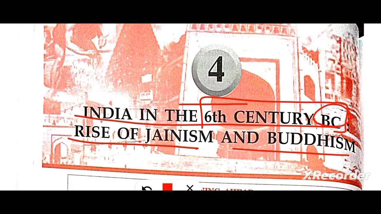 ICSE class 9 history chapter 4 India in the 6th century BC Rise of Jainism and Buddhism