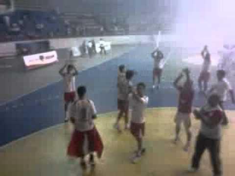 Torcida colorada faz a festa na final do Camp. Sergipano de Volei. CSS campeão