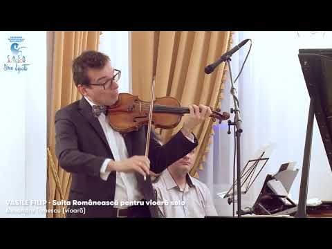 VASILE FILIP - Suita Românească pentru vioară solo