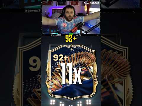 These *INSANE* Ultimate TOTS Prism Packs have 11x92+ TOTS Players! #eafc #tots #packopening #utots