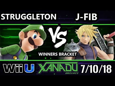 S@X 258 Smash 4 - Struggleton (Luigi) Vs. J-Fid (Cloud) - Wii U Winners Bracket