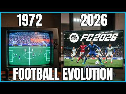 Every Football Video Game Ever – Evolution 1972→2025