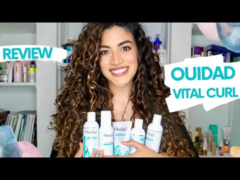 Ouidad Vital Curl Line for Type 3 Hair - Honest Review!!