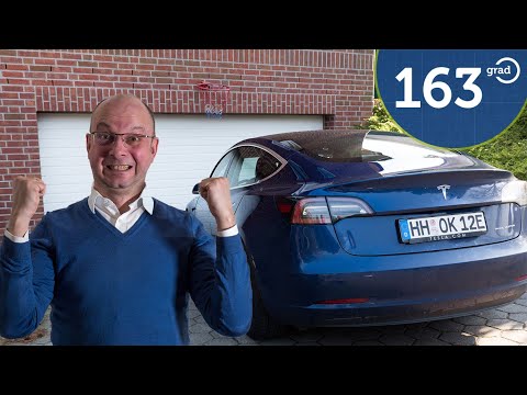 163 Grad LIVE - Tesla Model 3 Homelink - Problem mit Hörmann Tor