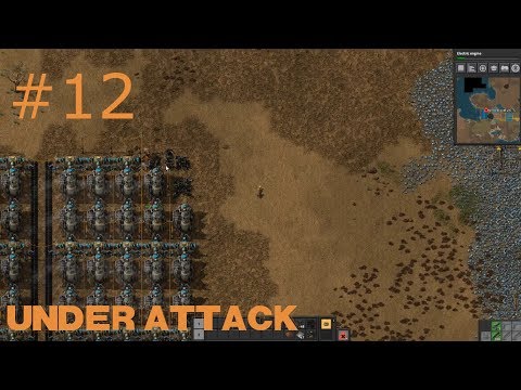 Factorio 0.17 | #12 Under attack
