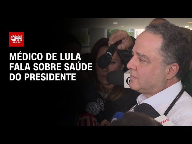 Médico de Lula fala sobre saúde do presidente | CNN 360º