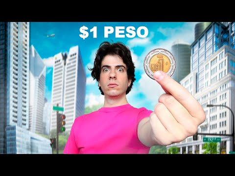 SOBREVIVÍ UN DÍA CON $1 PESO