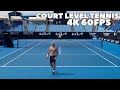 Grigor Dimitrov Court Level Practice + Slow Motion | Working Hard In The Scorching Heat! 4K 60FPS