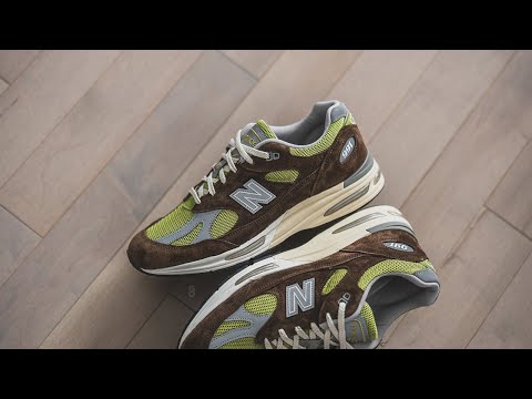 Kith x Danielle Cathari x New Balance 991 V2 “Reverse Matcha” Review ...