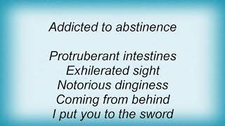 Sodom - Addicted To Abstinence Lyrics