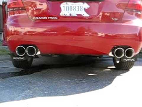 2008 Grand Prix GXP Magnaflow catback