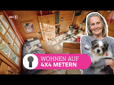Tiny Holzhaus ohne Strom & Heizung: Geld und Ressourcen sparen | ARD Room Tour