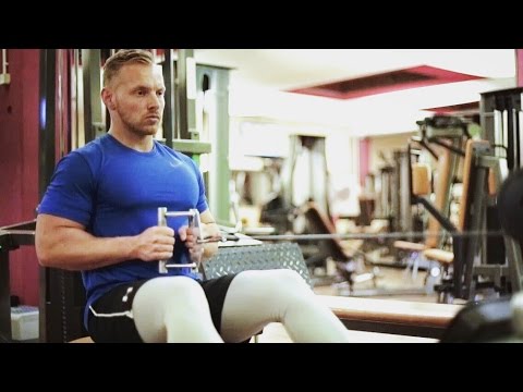 Ruderzug (Technik Tutorial) | Am Kabelzug mit engem Griff | Oberen Rücken trainieren | Rudern