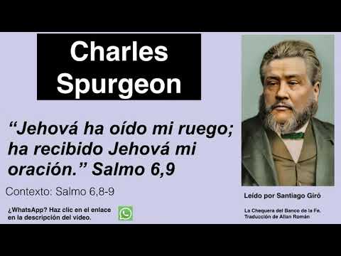 Salmo 6,9. Devocional de hoy. Charles Spurgeon en español.