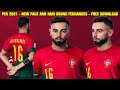 PES 2021 - NEW FACE AND HAIR BRUNO FERNANDES + TATTOOS - 4K