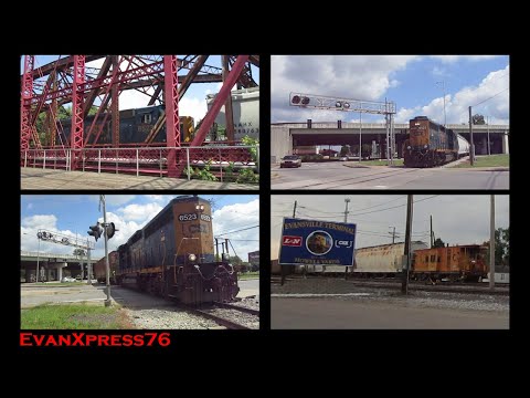 CSX Local Train Switching on a Downtown Business Spur (Plus a Chessie Caboose!)