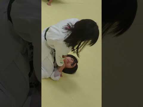 可愛い柔術スパーリング #武道塾 #空手女子 #総合格闘技