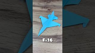 EASY FIGHTER JET F-16 ORIGAMI WORLD TUTORIAL | DIY EPIC F-16 FIGHTER JET STEP BY STEP INSTRUCTIONS